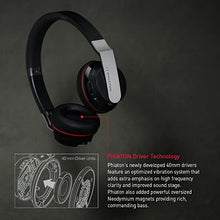 Load image into Gallery viewer, Phiaton BT 330 NC Over The Ear Qualcomm Bluetooth Headphones û Active Noise Cancelling Earphones with Wireless Headphone Mic, Multi-Device Pairing, and Extended Battery Life