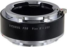 Load image into Gallery viewer, Fotodiox Pro Lens Mount Adapter Compatible with Leica M Visoflex SLR Lens to Canon EOS (EF, EF-S) Mount D/SLR Camera Body - with Gen10 Focus Confirmation Chip