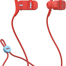 Load image into Gallery viewer, JAM Live Fast Workout Earphones 30 ft. Bluetooth Range, IP67 Sweat Resistant Earbuds 3 Sizes Included, 12 Hour Battery Life, Hands-Free Calling Red