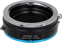 Load image into Gallery viewer, Fotodiox Pro Lens Mount Shift Adapter Rolleiflex SL66 Series Lenses to Fujifilm X-Series Mirrorless Camera Adapter - fits X-Mount Camera Bodies