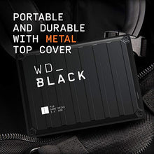Load image into Gallery viewer, WD_BLACK 5TB P10 Game Drive - Portable External Hard Drive HDD, Compatible with Playstation, Xbox, PC, & Mac - WDBA3A0050BBK-WESN