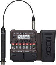 Load image into Gallery viewer, Zoom A1X FOUR Acoustic Instrument Multi-Effects Processor with Expression Pedal, Acoustic Modeling, Looper, Rhythm Section, For Guitar, Saxophone, Trumpet, Violin, Harmonica, and Upright Bass