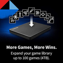 Load image into Gallery viewer, Toshiba Canvio Gaming 4TB Portable External Hard Drive USB 3.0, Black for PlayStation, Xbox, PC & Mac - HDTX140XK3CA