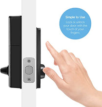 Load image into Gallery viewer, Amcrest Keyless Entry Door Lock Deadbolt, Digital Door Locks with Keypads, Smart Lock, Electronic Keypad Door Knob Cylinder Deadbolt, Automatic Locking, Heavy Duty Commercial Grade ADL220-B