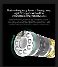 Load image into Gallery viewer, in-Ear Monitors,?KZ ZSX 1DD+5BA Hybrid HiFi Stereo Noise Isolating Sport IEM Earphones/Earbuds/Headphones with Detachable Cable (with MIC, Purple)