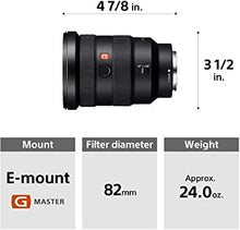 Load image into Gallery viewer, Sony - FE 16-35mm F2.8 GM Wide-Angle Zoom Lens (SEL1635GM), Black