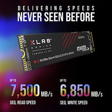 Load image into Gallery viewer, PNY XLR8 CS3140 2TB M.2 NVMe Gen4 x4 Internal Solid State Drive (SSD) - M280CS3140-2TB-RB
