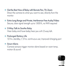 Load image into Gallery viewer, Panasonic Baby Monitor with Camera and Audio, 3.5” Color Video Baby Monitor, 1500-ft Long Range, Secure Connection, 2-Way Talk, Soothing Sounds, Remote Pan, Tilt, Zoom - 1 Camera - KX-HN4101W (White)