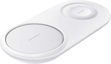 Load image into Gallery viewer, Samsung Wireless Charger DUO Pad, Fast Charge 2.0 (US Version with Warranty) - White