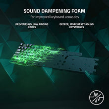 Load image into Gallery viewer, Razer Huntsman V2 TKL Tenkeyless Gaming Keyboard: Fastest Clicky Optical Switches w/Quick Keystrokes & 8000Hz Polling Rate - Detachable Type-C Cable - Doubleshot PBT Keycaps - Ergonomic Wrist Rest