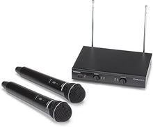 Load image into Gallery viewer, Samson Stage 200 Handheld Dual-Channel Wireless System with (2) Q6 Dynamic Microphones (Group A)