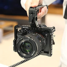 Load image into Gallery viewer, NICEYRIG Cage with Rosette Adapter for Sony Alpha 1/A7SIII/A7RIII/A7RIV/A7III/A7SII/A7RII/A7II - 399
