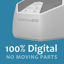 Load image into Gallery viewer, LectroFan Evo White Noise Sound Machine with 22 Unique Non-Looping Fan & White Noise Sounds & Sleep Timer, 1 Count
