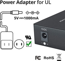 Load image into Gallery viewer, 1.25G Media Converter(kit #1), SFP Slot, with a SFP Module, MMF, 850-nm, 550-m