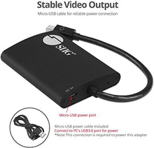 Load image into Gallery viewer, SIIG 2-Port Mini DisplayPort 1.2 to 2 DisplayPort MST Hub Video Splitter, Not for HDMI, DisplayPort Daisy Chain Monitor, Windows Only (CE-DP0J11-S1)