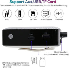 Load image into Gallery viewer, Voice Amplifier, SHIDU Original Wireless Voice Amplifiers 10W Rechargeable Portable Mini PA System Speaker with UHF Wireless Microphone Headset for Teachers, Yoga, Tour Guides, Coaches, Classroom