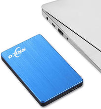 Load image into Gallery viewer, NRICO 500GB Portable External Hard Drive USB 3.0 HDD 2.5inch Storage Compatible for PC, Mac, Desktop,PS4 (500GB, Blue)