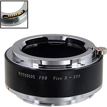 Load image into Gallery viewer, Fotodiox Pro Lens Mount Adapter Compatible with Leica M Visoflex SLR Lens to Canon EOS (EF, EF-S) Mount D/SLR Camera Body - with Gen10 Focus Confirmation Chip