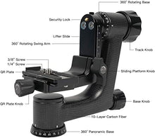 Load image into Gallery viewer, SIRUI PH-Series Carbon Fiber Gimbal Head (PH-10)