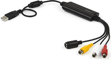 Load image into Gallery viewer, StarTech.com USB Video Capture Adapter Cable - S-Video/Composite to USB 2.0 SD Video Capture Device Cable - Twain Support - Analog to Digital Converter for Media Storage - Windows Only (SVID2USB232)