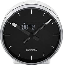 Load image into Gallery viewer, Sangean RCR-29WH AM/FM-RDS/Weather Alert/Aux-in / 23 Memory Pre-Sets Digital Tuning/Analog Clock Radio USB Phone Charging