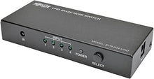 Load image into Gallery viewer, Tripp Lite 4-Port HDMI Switch for Video and Audio, 4K x 2K UHD @ 60 Hz (HDMI F/4xF) with Remote Control (B119-004-UHD),BLACK