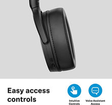 Load image into Gallery viewer, Sennheiser HD 350BT Bluetooth 5.0 Wireless Headphone - 30-Hour Battery Life, USB-C Fast Charging, Virtual Assistant Button, Foldable - Black