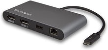 Load image into Gallery viewer, StarTech.com Dual 4K Monitor Mini Thunderbolt 3 Dock with DisplayPort - Mac & Windows Docking Station - Discontinued, Limited Stock, & Replaced by TB3DKM2DPL (TB3DKM2DP)