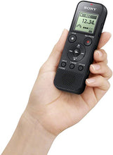 Load image into Gallery viewer, Sony ICD-PX370 Mono Digital Voice Recorder with Built-In USB Voice Recorder,black