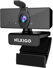 Load image into Gallery viewer, 1080P Business Webcam with Software, Dual Microphone & Privacy Cover, NexiGo N660 USB FHD Web Computer Camera, Plug and Play, for Zoom/Skype/Teams/Webex, Laptop MAC PC Desktop