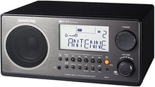 Load image into Gallery viewer, Sangean WR-2 AM / FM-RBDS Wooden Cabinet Digital Tuning Radio (Black)