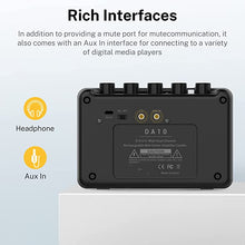Load image into Gallery viewer, Donner Mini Guitar Amp Small Electric Guitar Amplifier 5W Portable for Desktop Practice with a Retro British Tone DA-10