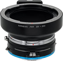 Load image into Gallery viewer, Fotodiox Pro Lens Mount Shift Adapter Hasselblad V-Mount Lenses to Fujifilm X-Series Mirrorless Camera Adapter - fits X-Mount Camera Bodies Such as X-Pro1, X-E1, X-M1, X-A1, X-E2, X-T1