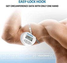 Load image into Gallery viewer, Smart Tape Measure Body with App - RENPHO Bluetooth Measuring Tapes for Body Measuring, Weight Loss, Muscle Gain, Fitness Bodybuilding, Retractable, Measures Body Part Circumferences, Inches & cm