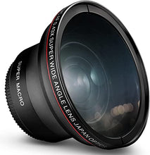 Load image into Gallery viewer, 49MM 0.43x Altura Photo Professional HD Wide Angle Lens (w/Macro Portion) for Canon EOS M50 M M2 M3 M5 M6 Mark II M10 M100 M200 Mirrorless Cameras