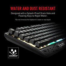Load image into Gallery viewer, MSI RGB Gaming Keyboard, 6-Zone RGB Lighting, Water Repellent & Splash-Proof, Mechanical-Like Plunger Switches (Vigor GK30)