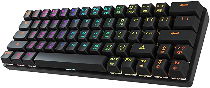 DIERYA DK63N Wireless Wired 60% Mechanical Keyboard with Charger