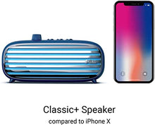 Load image into Gallery viewer, JAM Retro Classic+ Blutooth Speaker, 12 Hours Play Time, Aux-in Port, USB Charging, Blue