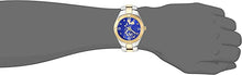 Load image into Gallery viewer, Disney Men's Mickey Mouse Stainless Steel Analog-Quartz Watch with Stainless-Steel Strap, Two Tone, 20 (Model: WDS000624)