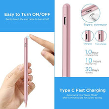 Load image into Gallery viewer, Stylus Pencil for 2021 iPad Pro 5th Generation 12.9, Active Pen with Palm Rejection for (2018-2021) Apple iPad 9th 8th 7th 6th Gen, iPad Pro 11 & 12.9 inch, iPad Air 4th/3rd Gen, iPad Mini 6th/5th Gen