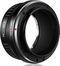 Load image into Gallery viewer, K&F Concept Lens Mount Adapter for Pentax PK Munt Lens to Nikon Z6 Z7 Camera