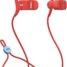 Load image into Gallery viewer, JAM Live Fast Workout Earphones 30 ft. Bluetooth Range, IP67 Sweat Resistant Earbuds 3 Sizes Included, 12 Hour Battery Life, Hands-Free Calling Red