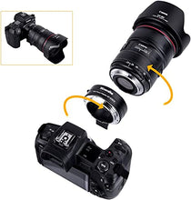 Load image into Gallery viewer, Commlite cm-EF-EOS R Lens Adapter, Electronic Auto-Focus EF to R Mount Adapter for Canon EF/EF-S Lenses to EOS R, EOS RP, EOS R6, EOS R5 Series Cameras