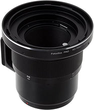 Load image into Gallery viewer, Fotodiox Pro Lens Mount Adapter with Focusing Barrel, for Mamiya RB67 & RZ67 Lenses to Sony E-Mount Mirrorless Camera Adapter (APS-C & Full Frame Such as NEX-7, a5100, a7II)