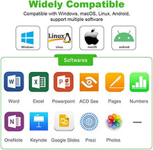 Load image into Gallery viewer, NORWII N76 Wireless Presenter with Green Light, 330FT Ofifice Presentation Remotes Presentation Clicker for Powerpoint Presentations, Presentation Pointer Slide Clicker Supports Hyperlink/Volume