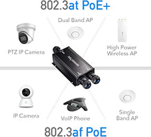 Load image into Gallery viewer, Cudy 2 Channel Gigabit Outdoor PoE Extender?2 Output PoE Ports, IP67 Waterproof, 10/100/1000Mbps, PoE Repeater / PoE Amplifier / PoE Booster, Wall-Mount, Comply with 802.3bt / 802.3at / 802.3af
