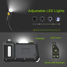 Load image into Gallery viewer, Dual Lens Endoscope with 5" Monitor, Teslong NTS500 Industrial Waterproof Borescope Inspection Camera with 0.21in Front & Side-View Double Lens with 9.8FT Probe, 5-Inch IPS LCD Screen & Case