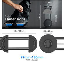 Load image into Gallery viewer, Neewer Camera Lens Vise Repair Tool for Lens and Filter, Ring Adjustment Range 27mm to 130mm, Steel Construction