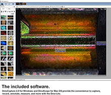 Load image into Gallery viewer, Dino-Lite USB Digital Microscope AM4113T - 1.3MP, 10x - 50x, 220x Optical Magnification, Measurement
