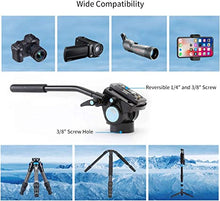 Load image into Gallery viewer, SIRUI AM-5V New Fluid Video Head Hunting Tripod Head with Quick Release Plate
